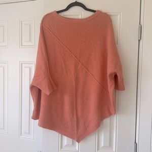 Peach sweater soft